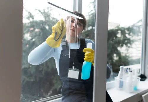 Nettoyage de vitres intérieures et extérieures à Lesparrou